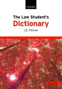 The Law Student's Dictionary | 0:e upplagan