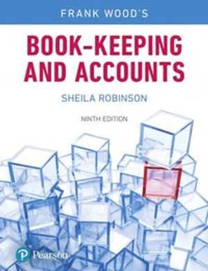 Frank Wood's Book-keeping and Accounts, 9th Edition | 9:e upplagan