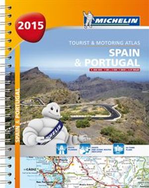 Spanien Portugal 2015 Atlas Michelin A4 : 1:400000 | 1:a upplagan