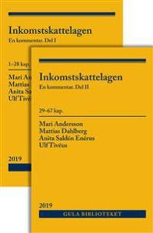 Inkomstskattelagen : en kommentar (Vol.1-2) | 19:e upplagan