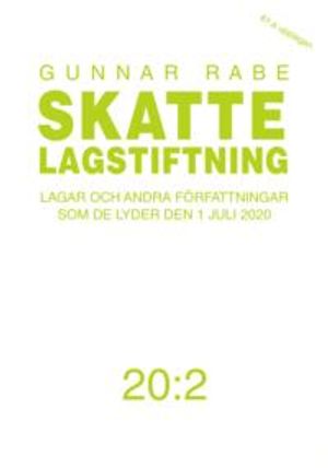 Skattelagstiftning 20:2 | 61:e upplagan