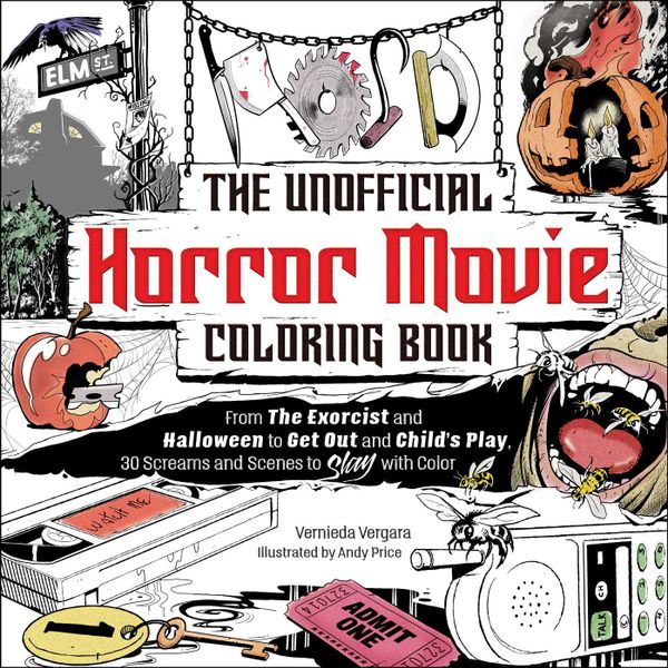 The Unofficial Horror Movie Coloring Book | 0:e upplagan
