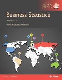 Business Statistics, Global Edition | 3:e upplagan