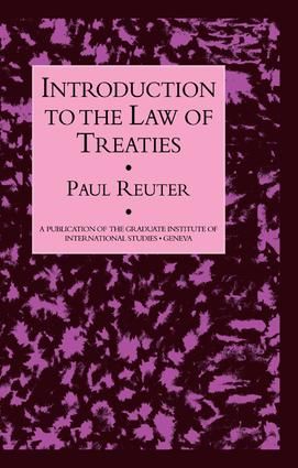 Introduction To The Law Of Treat | 1:a upplagan