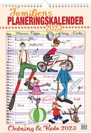 Familjens Planeringskalender 2023 | 1:a upplagan