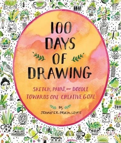 100 Days of Drawing (Guided Sketchbook): Sketch, Paint, and Doodle Towards | 0:e upplagan