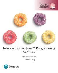 Introduction to Java Programming, Brief Version, Global Edition | 11:e upplagan