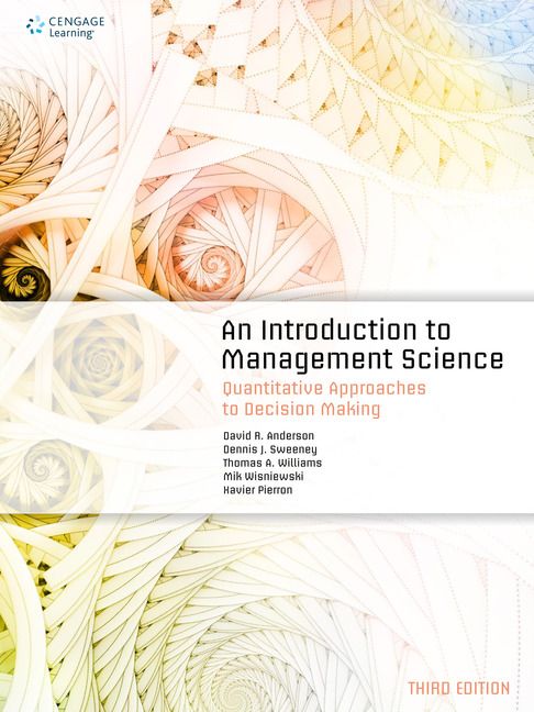An Introduction to Management Science | 3:e upplagan