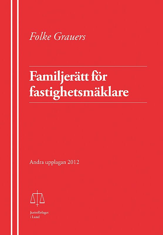 Familjerätt för fastighetsmäklare | 2:a upplagan