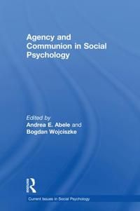Agency and Communion in Social Psychology | 1:a upplagan