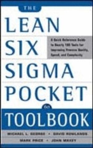 The Lean Six Sigma Pocket Toolbook