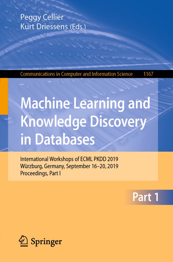 Machine Learning and Knowledge Discovery in Databases | 1:a upplagan