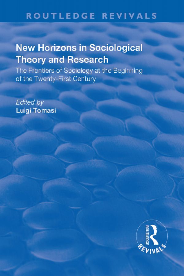 New Horizons in Sociological Theory and Research | 1:a upplagan