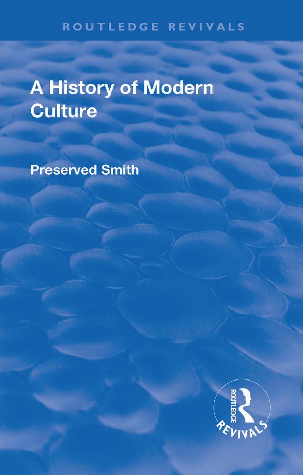 Revival: A History of Modern Culture: Volume II (1934) | 1:a upplagan