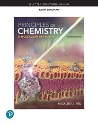 Selected Solutions Manual for Principles of Chemistry | 4:e upplagan