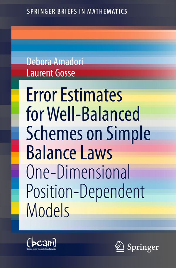 Error Estimates for Well-Balanced Schemes on Simple Balance Laws | 1:a upplagan