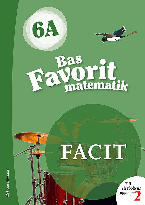 Bas Favorit matematik 6A  Facit 5-pack | 1:a upplagan