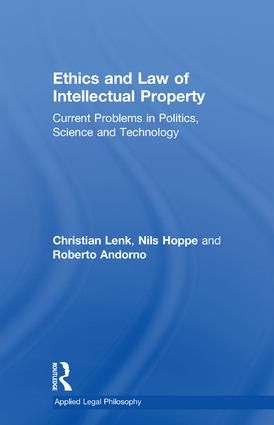 Ethics and Law of Intellectual Property | 1:a upplagan