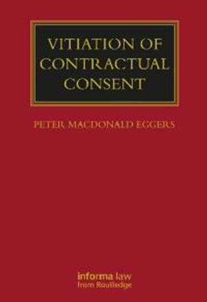 Vitiation of Contractual Consent | 1:a upplagan