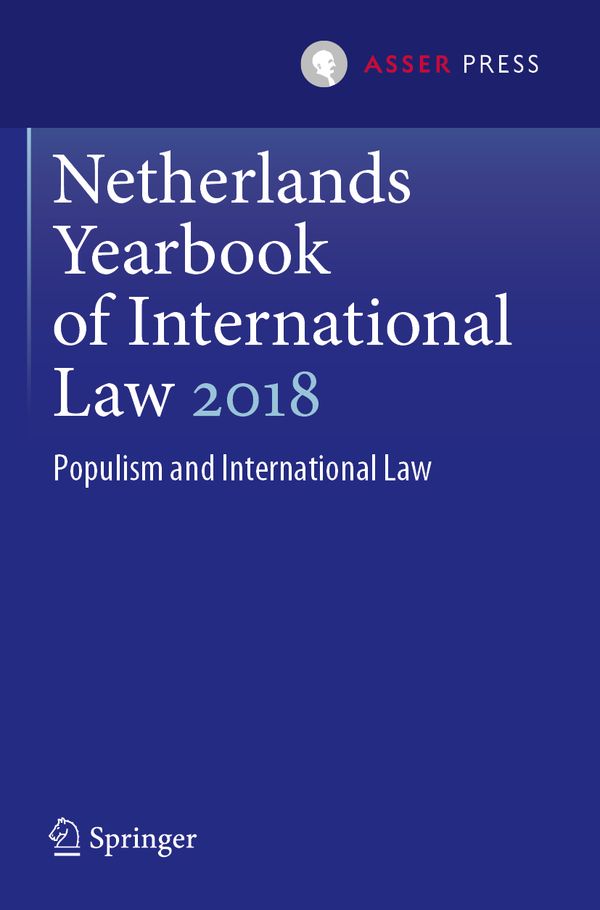 Netherlands Yearbook of International Law 2018 | 1:a upplagan