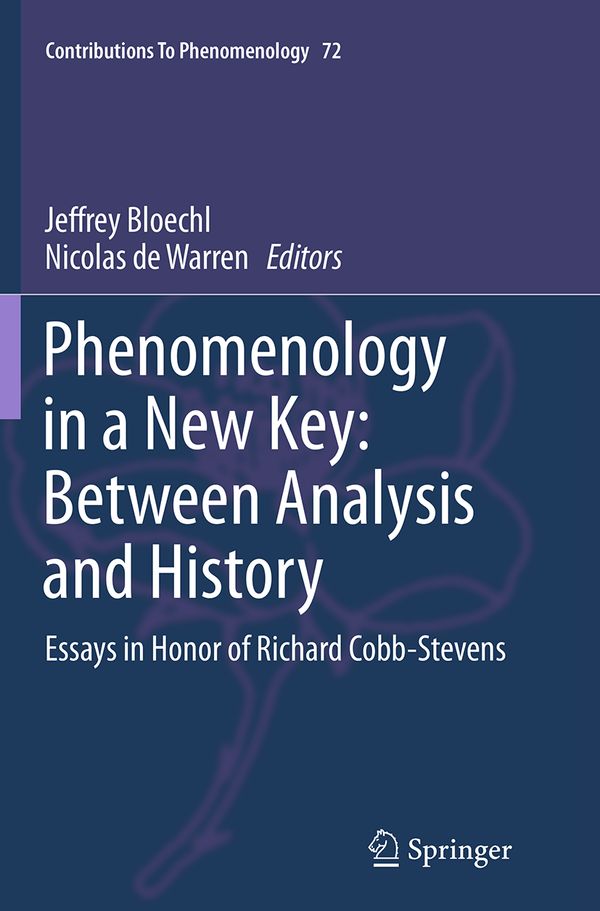 Phenomenology in a New Key: Between Analysis and History | 1:a upplagan
