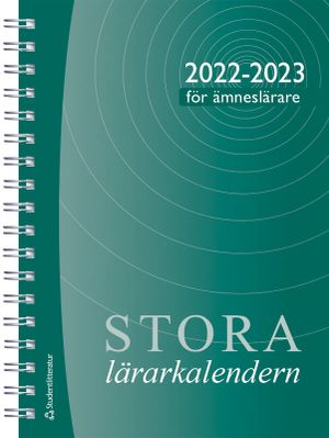 Stora ämneslärarkalendern 2022/2023 | 4:e upplagan