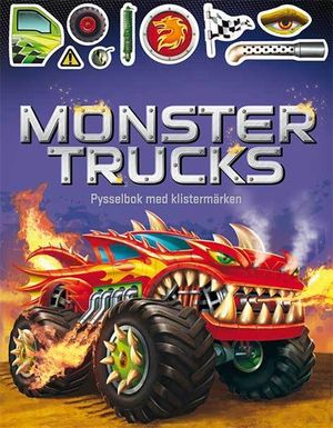 Monstertrucks: pysselbok med klistermärken | 1:a upplagan