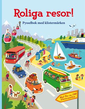 Roliga resor! Pysselbok med klistermärken