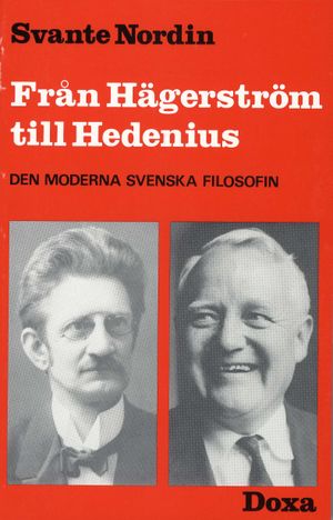 Från Hägerström till Hedenius