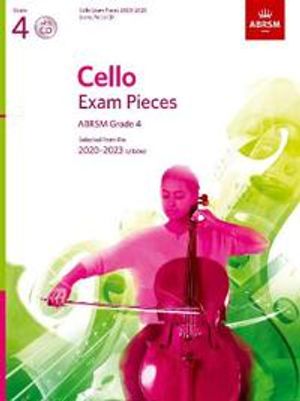 Cello Exam Pieces 2020-2023, ABRSM Grade 4, Score, Part & CD