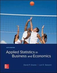 ISE Applied Statistics in Business and Economics | 6:e upplagan