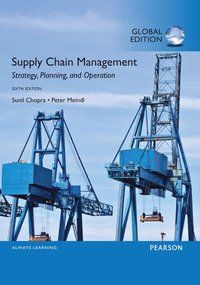 Supply Chain Management: Strategy, Planning, and Operation, Global Edition | 6:e upplagan