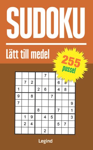 Sudoku : 280 pussel, lätt till medel