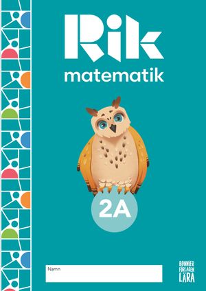 Rik matematik 2 A Elevbok | 1:a upplagan