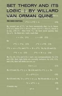 Set Theory and Its Logic | 2:a upplagan