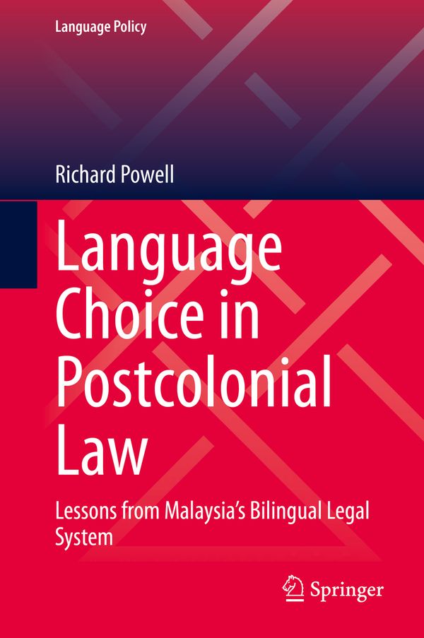 Language Choice in Postcolonial Law | 1:a upplagan