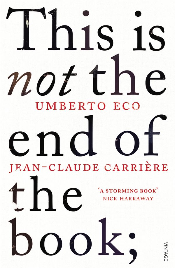 This is Not the End of the Book | 0:e upplagan