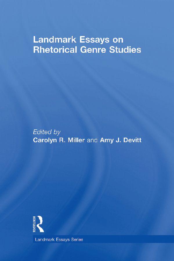 Landmark Essays on Rhetorical Genre Studies | 1:a upplagan