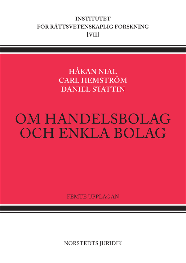 Om handelsbolag och enkla bolag | 5:e upplagan