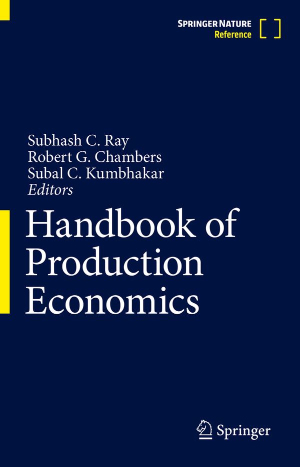 Handbook of Production Economics | 1:a upplagan