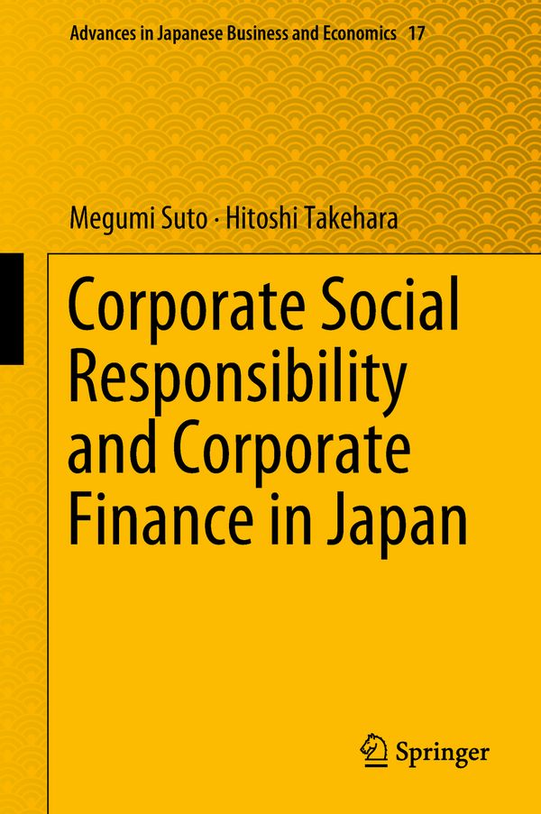 Corporate Social Responsibility and Corporate Finance in Japan | 1:a upplagan