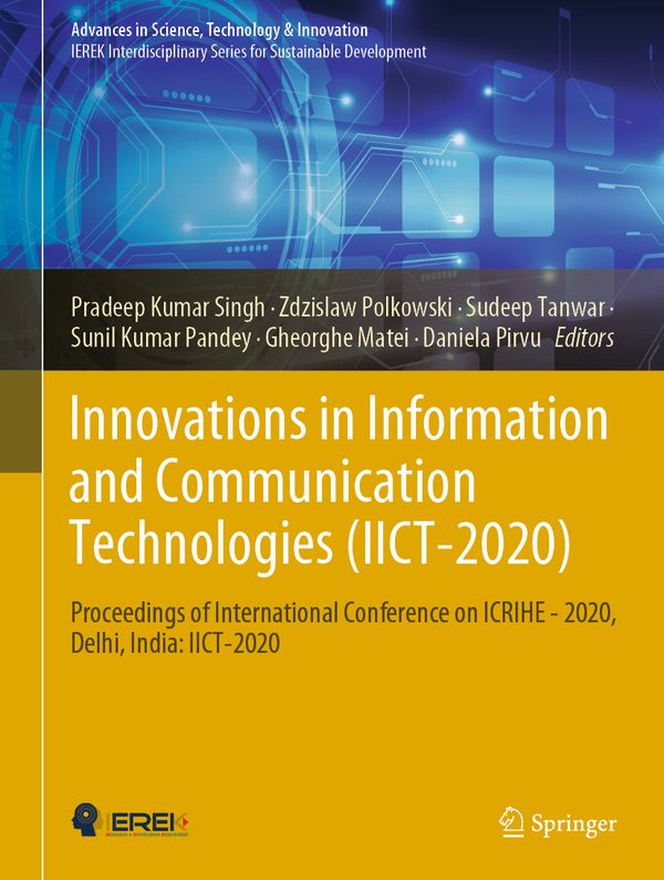 Innovations in Information and Communication Technologies (IICT-2020) | 1:a upplagan