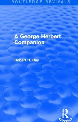A George Herbert Companion (Routledge Revivals) | 1:a upplagan