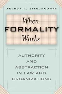 When Formality Works | 0:e upplagan