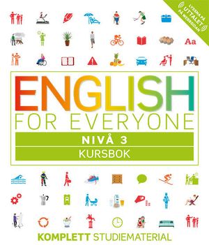 English for everyone Nivå 3 Kursbok | 1:a upplagan