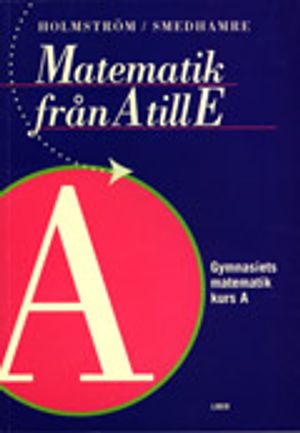 Matematik från A till E Kurs A |  2:e upplagan