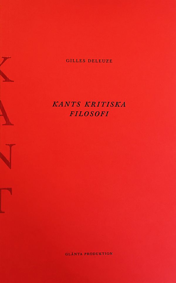 Kants kritiska filosofi – doktrinen om förmågorna | 1:a upplagan