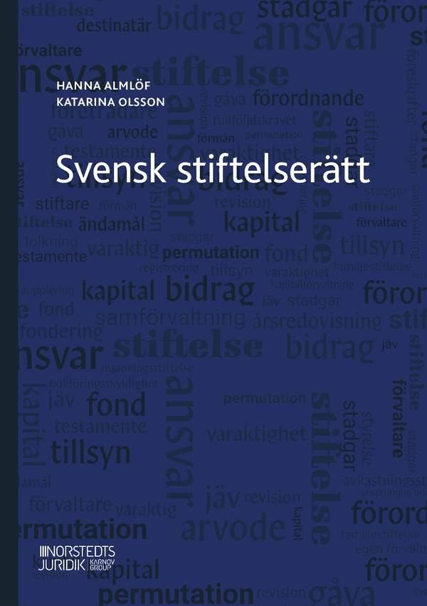 Svensk stiftelserätt | 1:a upplagan