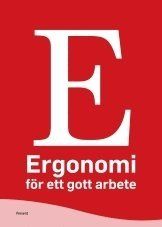 Ergonomi för ett gott arbete | 0:e upplagan