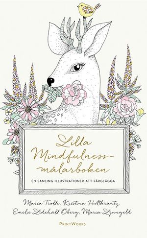 Lilla mindfulnessmålarboken   en samling illustrationer att färglägga | 1:a upplagan